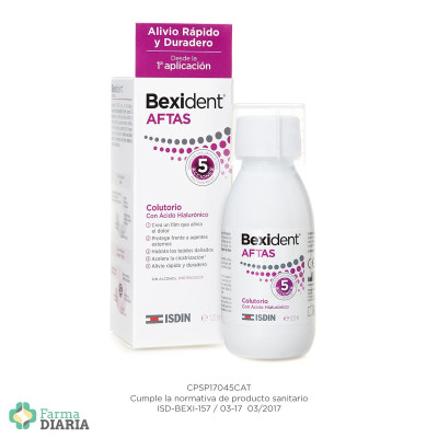 BEXIDENT AFTAS COLUTORIO 120 ML