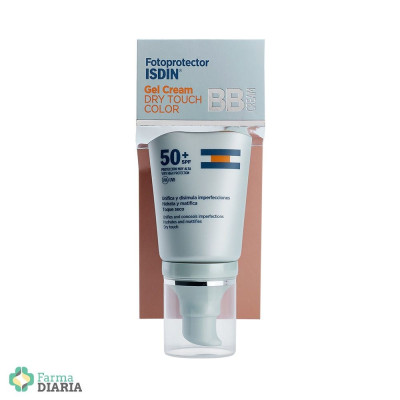 ISDIN FOTOPROTECTOR GEL CREMA DRY TOUCH COLOR SPF 50+ 50 ML
