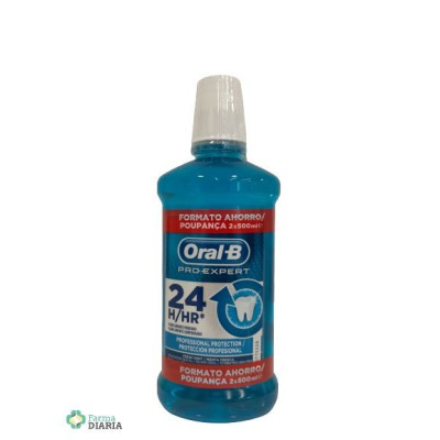 ORAL B COLUTORIO PRO EXPERT DUPLO 2 X 500 ML