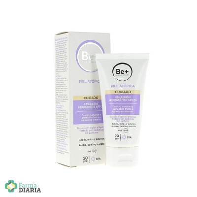 BE+ ATOPIA EMULSION HIDRATANTE SPF 20  50 ML