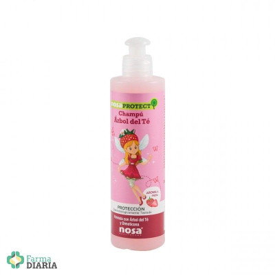 NOSA PROTECT CHAMPU ARBOL DEL TE AROMA FRESA 250 ML