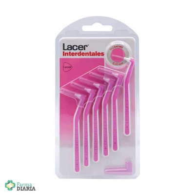 LACER INTERDENTAL ULTRAFINO ANGULAR 6 U