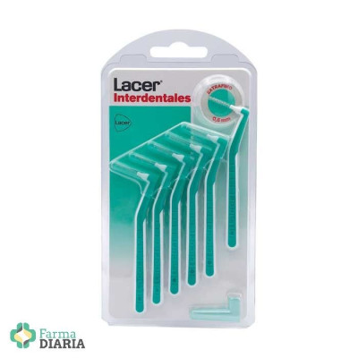 LACER INTERDENTAL EXTRAFINO ANGULAR 6 U