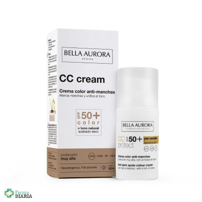 BELLA AURORA CC CREAM SPF50 COLOR 30 ML