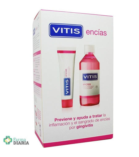 VITIS ENCIAS PASTA DENTIFRICA 100 ML + COLUTORIO 500 ML