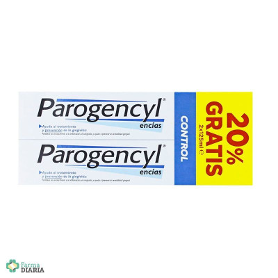 PAROGENCYL ENCIAS CONTROL PASTA DENTIFRICA 2 X 125 ML
