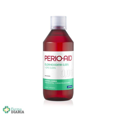 PERIO AID CLORHEXIDINA 0,05% MANTENIMIENTO Y CONTROL DIARIO 500 ML