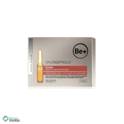 BE+ ENERGIFIQUE AMPOLLAS EFECTO FLASH  5 U