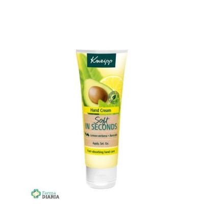 KNEIPP CREMA DE MANOS SOFT IN SECONDS  75 ML