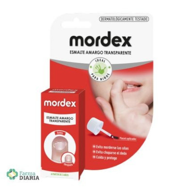 MORDEX ESMALTE AMARGO TRANSPARENTE 9 ML