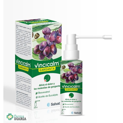 VINCICALM GARGANTA SPRAY 25 ML