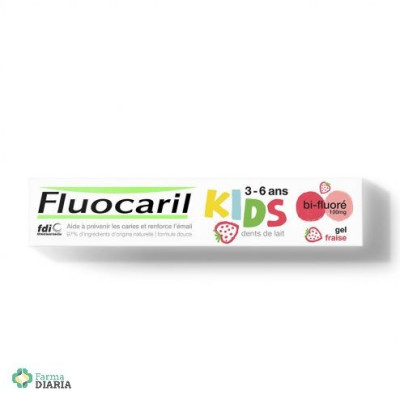 FLUOCARIL KIDS 3-6 AÑOS GEL FRESA 50 ML