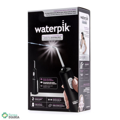 WATERPIK IRRIGADOR CORDLESS EXPRESS WP02 NEGRO
