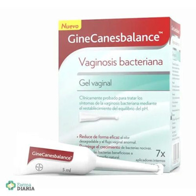 GINECANESBALANCE GEL 7 APLICADORES 5 ML