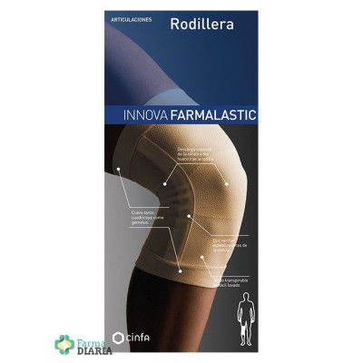 FARMALASTIC RODILLERA BEIGE TALLA M