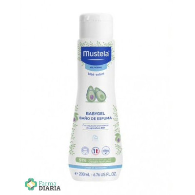 MUSTELA BABYGEL BAÑO DE ESPUMA 200 ML