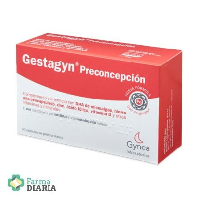 GESTAGYN PRECONCEPCION 30 CAPSULAS