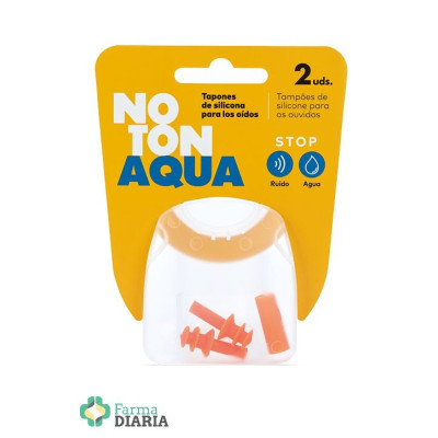NOTON AQUA TAPONES SILICONA 2 U
