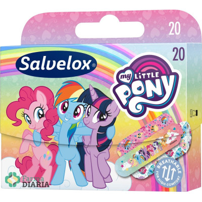 SALVELOX TIRITAS MY LITTLE PONY 20 U