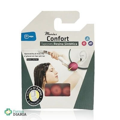 MARIES CONFORT TAPONES RESINA SINTETICA 6 U