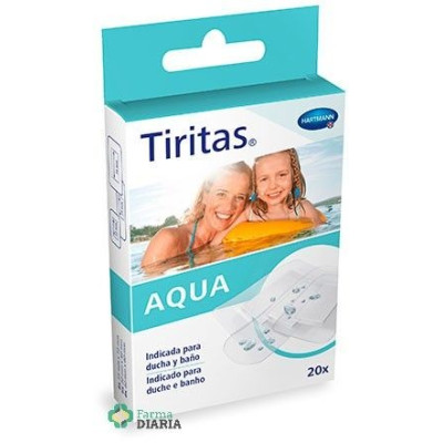 TIRITAS AQUA SURTIDAS 20 U