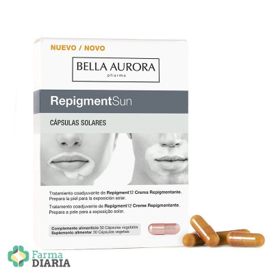 BELLA AURORA REPIGMENTSUN CAPSULAS SOLARES 30 CAPS