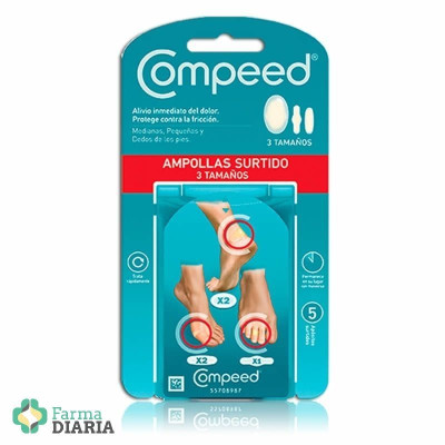 COMPEED AMPOLLAS SURTIDO 5 U