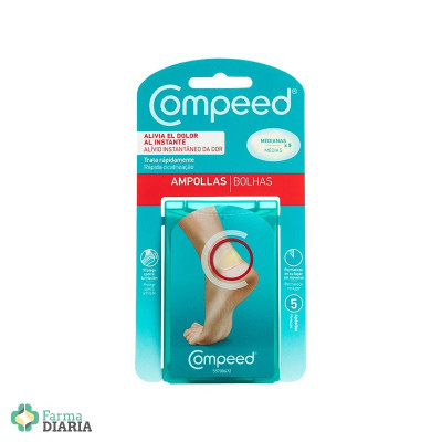 COMPEED AMPOLLAS MEDIANAS 5 U
