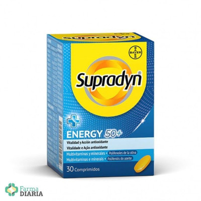 SUPRADYN ENERGY 50+ 30 COMPRIMIDOS