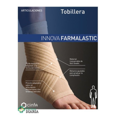 FARMALASTIC TOBILLERA BEIGE TALLA E
