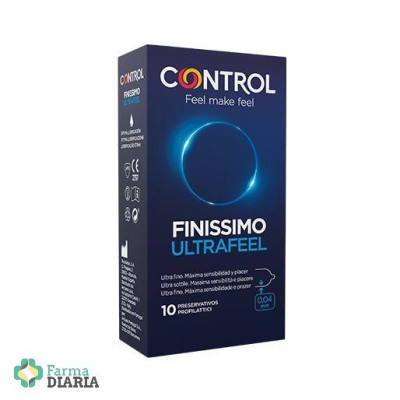 CONTROL PRESERVATIVOS FINISSIMO ULTRAFEEL 10 U