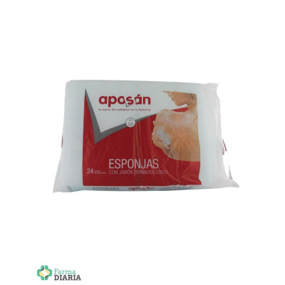 APOSAN ESPONJA ENJABONADA 24 U