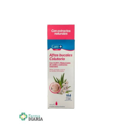 CARE+ COLUTORIO PARA AFTAS BUCALES 120 ML