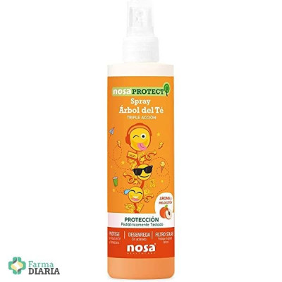 NOSA PROTECT SPRAY ARBOL DEL TE AROMA MELOCOTON 250 ML