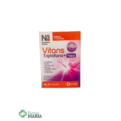VITANS TRIPTÓFANO+ NEO 30 COMPRIMIDOS