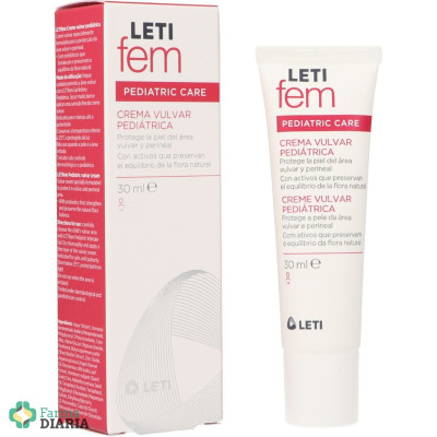 LETIFEM PEDIATRIC CREMA VULVAR 30 ML