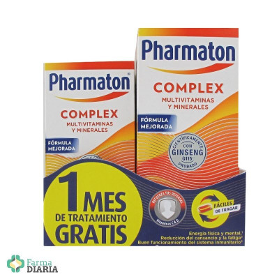 PHARMATON COMPLEX PACK 100 + 30 COMPRIMIDOS
