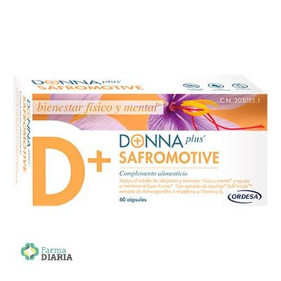 DONNA PLUS SAFROMOTIVE 60 CAPSULAS