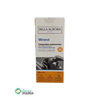 BELLA AURORA FOTOPROTECTOR ANTI-MANCHAS MINERAL SPF50 50 ML