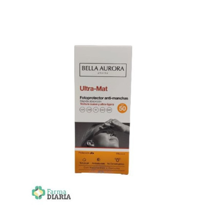BELLA AURORA FOTOPROTECTOR ANTI-MANCHAS ULTRA-MAT SPF50 50 ML