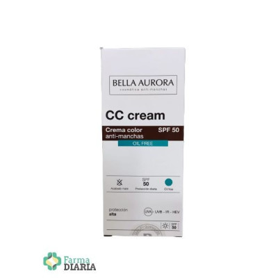 BELLA AURORA CC CREAM SPF 50 50 ML