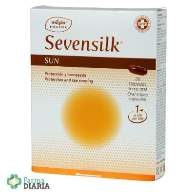 MAYLA SEVENSILK SUN 30 CAPSULAS