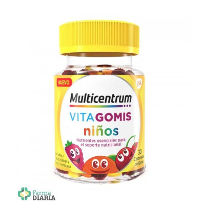 MULTICENTRUM VITAGOMIS NIÑOS 30 GOMINOLAS