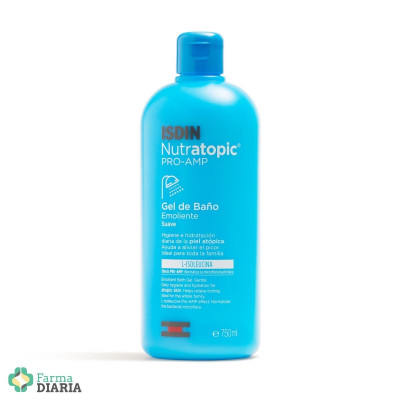 ISDIN NUTRATOPIC PRO-AMP GEL DE BAÑO EMOLIENTE 750 ML