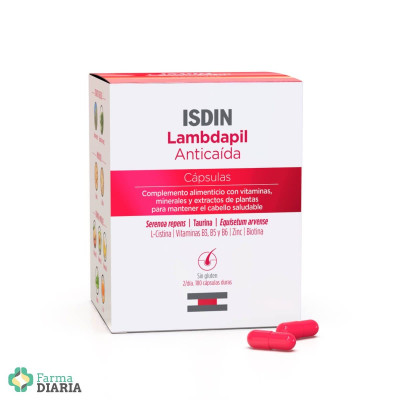 ISDIN LAMBDAPIL ANTICAIDA 180 CAPSULAS