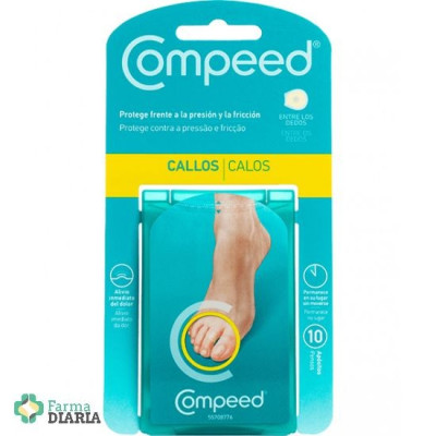 COMPEED CALLOS ENTRE LOS DEDOS 10 U