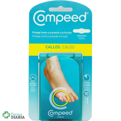 COMPEED CALLOS MEDIANOS 10 U