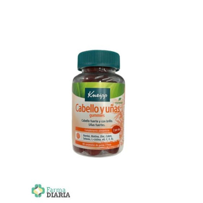 KNEIPP CABELLO Y UÑAS 60 GUMMIES