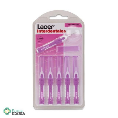 LACER INTERDENTAL ULTRAFINO RECTO 6 U