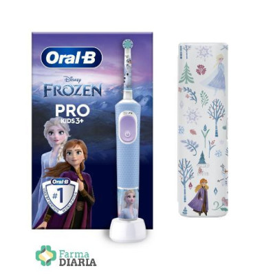 ORAL B CEPILLO ELECTRICO INFANTIL FROZEN + ESTUCHE REGALO